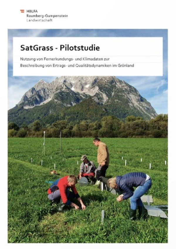 Deckblatt Pilotstudio - Projektmitarbeiter auf einer Wiese