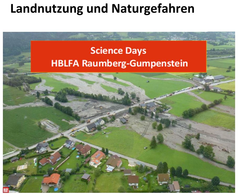 Titelbild des Handouts, Kulturlandschaft