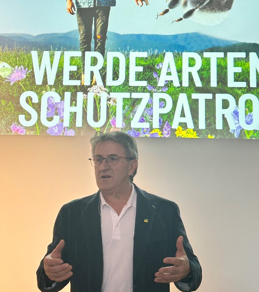Frutura Geschäftsführer Manfred Hohensinner an der HBLFA Raumberg-Gumpenstein