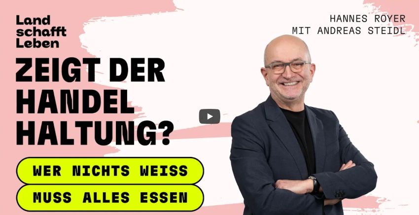 Titelbild vom Podcast zu sehen ist Andreas Steidl im Portrait