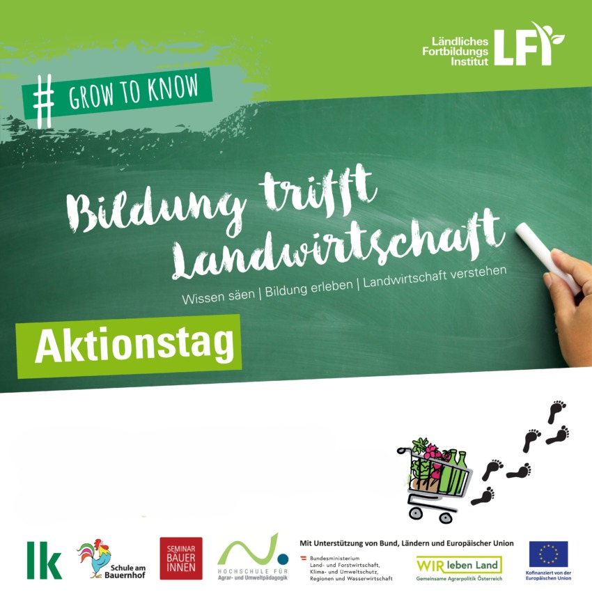 Flyer Bildung trifft Landwirtschaft