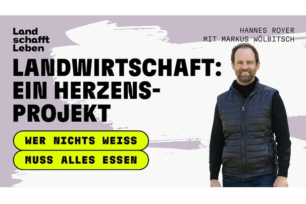 Titelbild vom Podcast zu sehen ist Markus Wölbitsch im Portrait