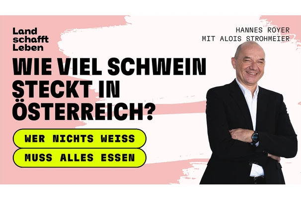 Titelbild vom Podcast zu sehen ist Alois Strohmeier im Portrait