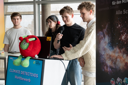 Clima Detectives Wettbewerb Podiums foto