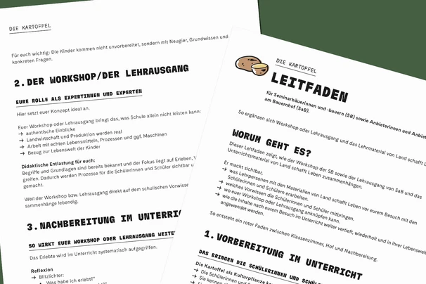 Zwei überlappende Bilder - Ausschnitt der Arbeitsblättersammlung